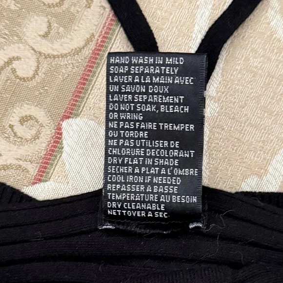 Gorgeous Black Rhinestone Detail Tank - size large - Picture 6 of 6